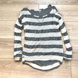 Splendid Striped Sweater Medium